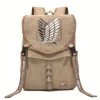 OneHeroSuits Attack On Titan Backpack The Wings Of Freedom Printed Animation Bag Ver.2 Accessories