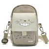 Totoro Smile Printed Waist Bag 3 Pocket - OneHeroSuits Accessories