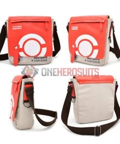 OneHeroSuits Pokemon Shoulder Bags Poke Ball Printed Creative Bag Accessories
