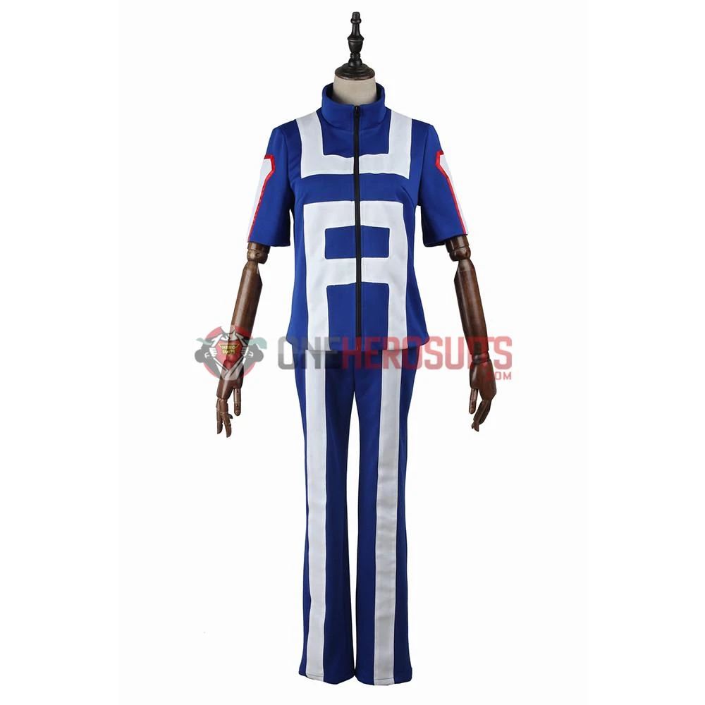 OneHeroSuits Animation My Hero Academia Cosplay Costume Academia Izuku School Gymnastics Suit
