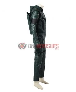 OneHeroSuits Costumes Green Arrow Oliver Queen Cosplay Costume Arrow Season 5 Suit