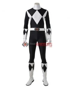OneHeroSuits Black Ranger Cosplay Boots Mighty Morphin Power Rangers Cosplay Shoes Costumes