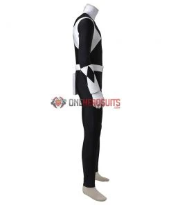 OneHeroSuits Black Ranger Cosplay Costumes Mighty Morphin Power Rangers Cosplay Suit