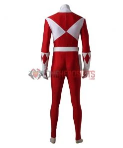 OneHeroSuits Tyrannosaurus Red Ranger Cosplay Costume Mighty Morphin Power Rangers Bodysuit Costumes