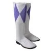 OneHeroSuits Purple Power Ranger Cosplay Boots Mighty Morphin Power Rangers Shoes Costumes