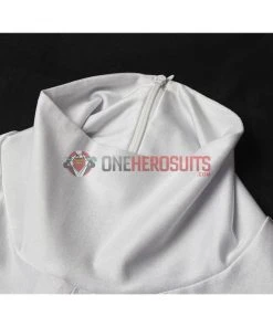 OneHeroSuits White Ranger Cosplay Costume Mighty Morphin Power Rangers Suit