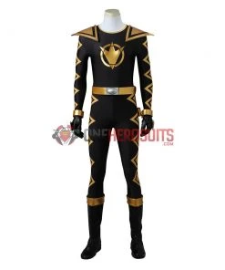 OneHeroSuits Tommy Oliver Black Ranger Cosplay Costume Power Rangers Dino Thunder Suit Costumes