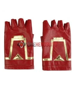 OneHeroSuits Costumes Carol Danvers Cosplay Costume Captain Marvel Dark Color Red Cosplay Suit