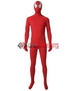 OneHeroSuits Costumes Ben Reily Cosplay Costume Scarlet Spider Man Cosplay Suit