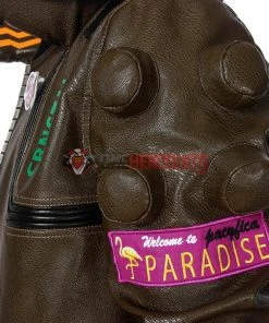 OneHeroSuits Cyberpunk 2077 V Female Cosplay Costumes Artificial Leather Cosplay Suit