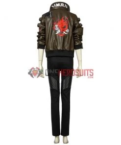 OneHeroSuits Cyberpunk 2077 V Female Cosplay Costumes Artificial Leather Cosplay Suit