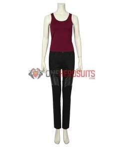 OneHeroSuits Cyberpunk 2077 V Female Cosplay Costumes Artificial Leather Cosplay Suit