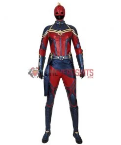 OneHeroSuits Captain Marvel Carol Danvers Cosplay Costumes Avengers 4 Endgame Cosplay Suit