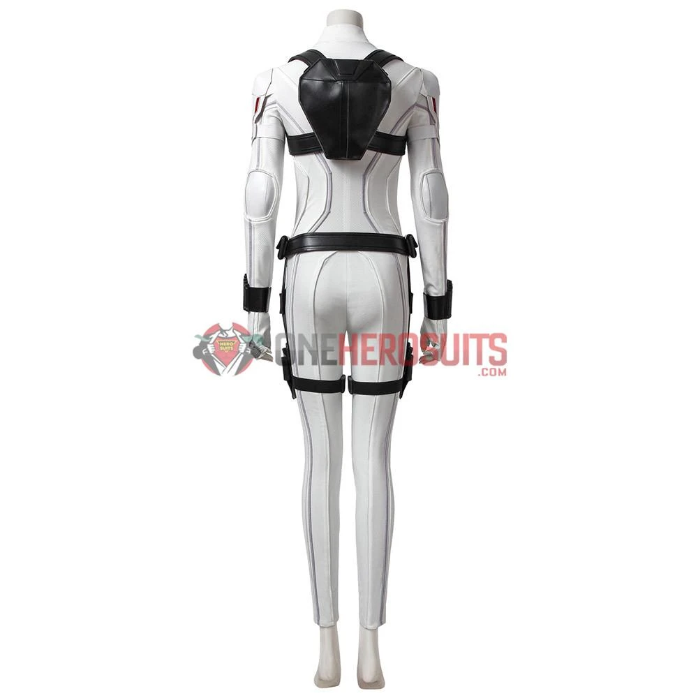 OneHeroSuits Black Widow White Cosplay Costumes Natasha Romanoff Cosplay Suit