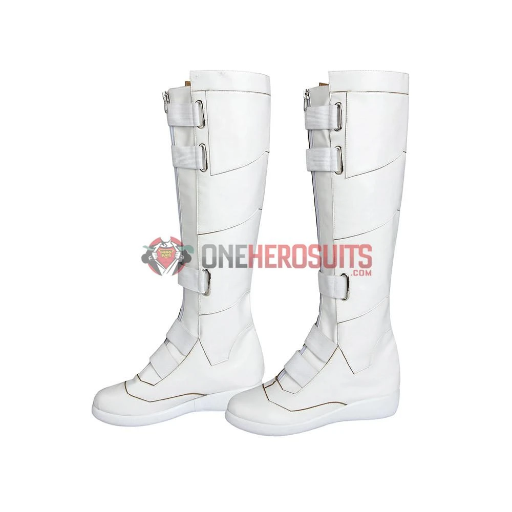 OneHeroSuits Black Widow White Cosplay Costumes Natasha Romanoff Cosplay Suit