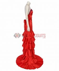 OneHeroSuits Final Fantasy VII Cosplay Costume Aerith Red Dress Cosplay Suit Costumes