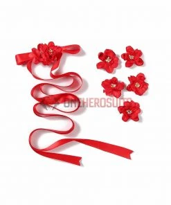 OneHeroSuits Final Fantasy VII Cosplay Costume Aerith Red Dress Cosplay Suit Costumes