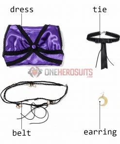 OneHeroSuits Costumes Tifa Purple Cosplay Costume Final Fantasy VII Remake Cosplay Suit