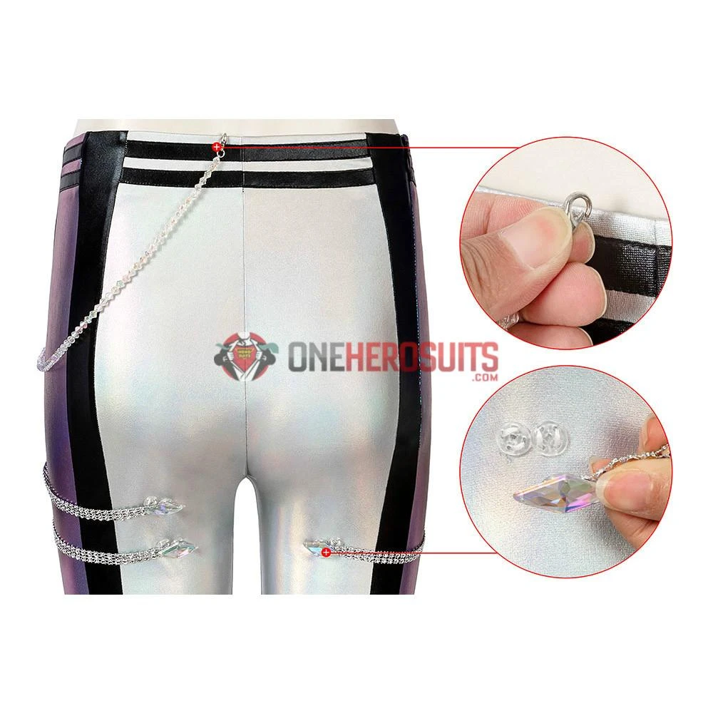 OneHeroSuits Costumes KDA All Out Kai'Sa Cosplay Costume