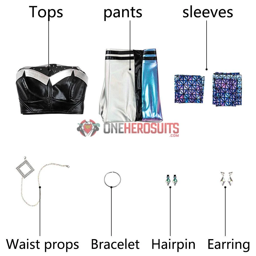 OneHeroSuits Costumes KDA All Out Kai'Sa Cosplay Costume