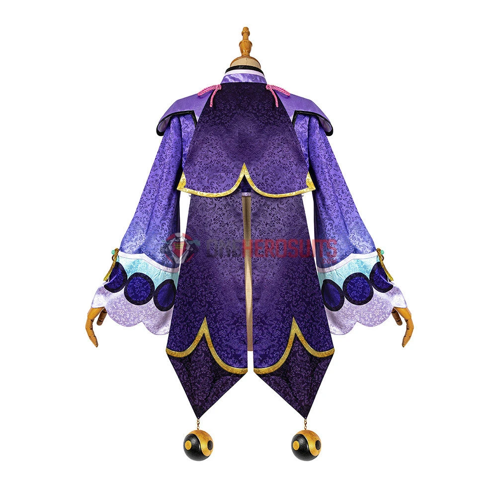 Genshin Impact Qiqi Cosplay Costume OneHeroSuits Costumes
