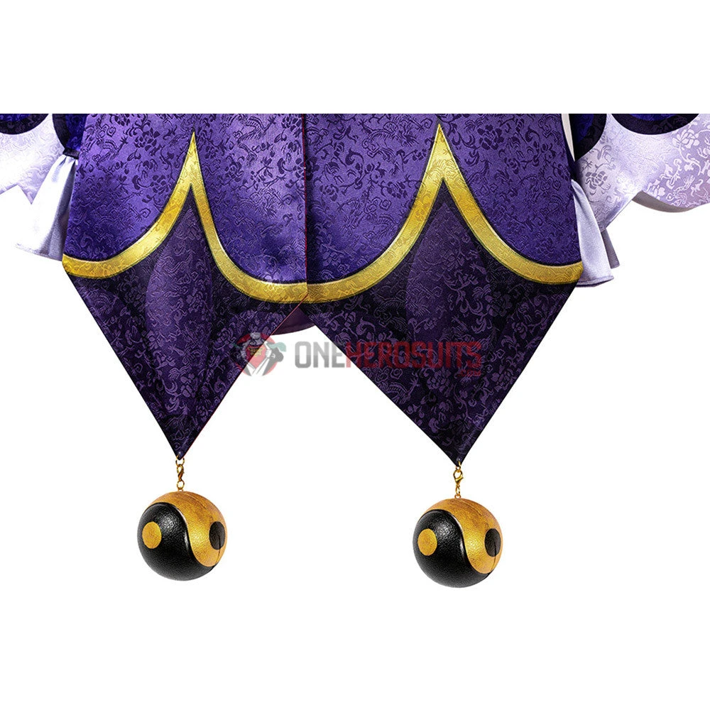 Genshin Impact Qiqi Cosplay Costume OneHeroSuits Costumes