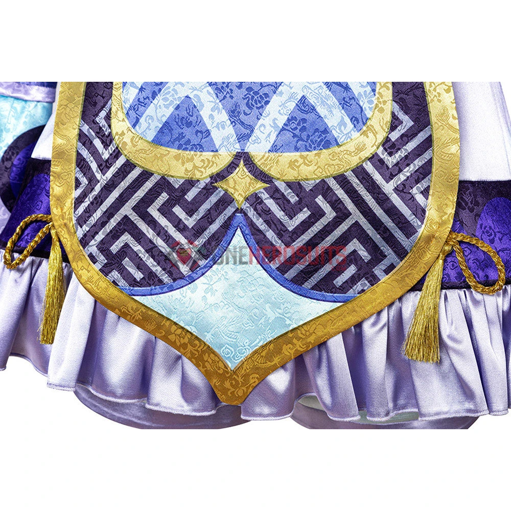 Genshin Impact Qiqi Cosplay Costume OneHeroSuits Costumes