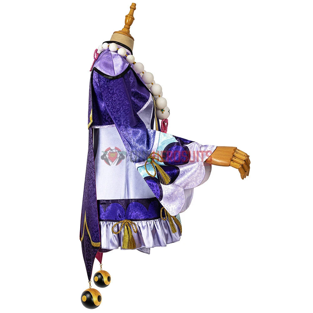 Genshin Impact Qiqi Cosplay Costume OneHeroSuits Costumes