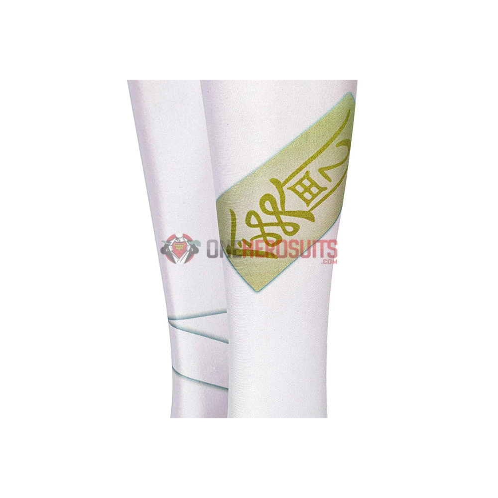 Genshin Impact Qiqi Cosplay Costume OneHeroSuits Costumes