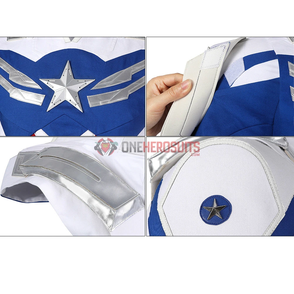 New Captain Ameirca The Falcon Cosplay Costumes By OneHeroSuits