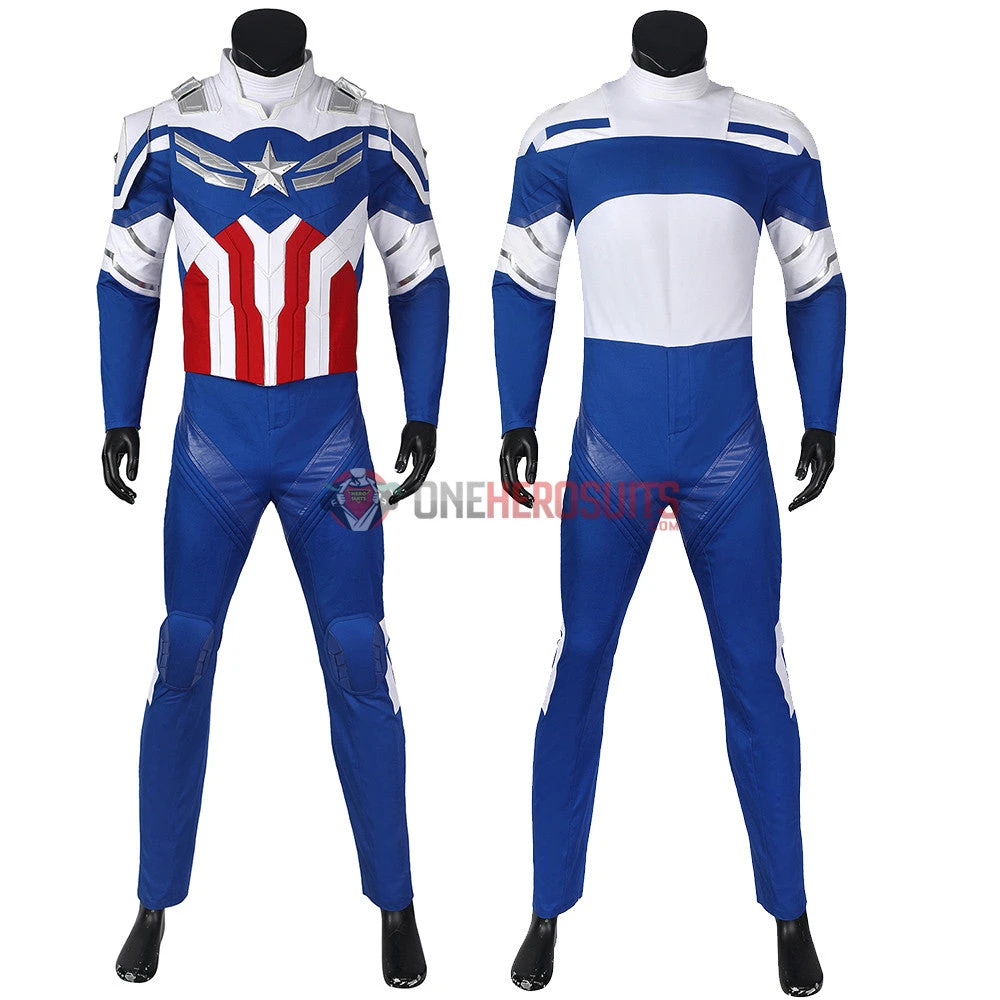 New Captain Ameirca The Falcon Cosplay Costumes By OneHeroSuits