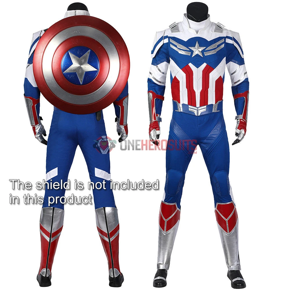 New Captain Ameirca The Falcon Cosplay Costumes By OneHeroSuits