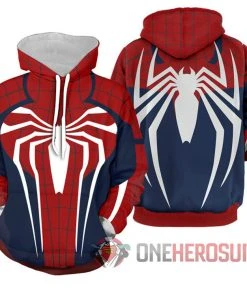 OneHeroSuits Cozy Hoodies Spider-man Hoodies Creative Printed Pullover Hooded Sweatshirt Collection