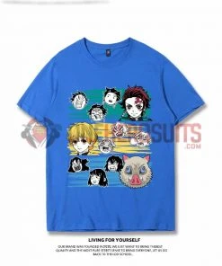 OneHeroSuits Demon Slayer Creative Print Anime Cotton T-shirt