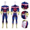 OneHeroSuits All Might Cosplay Costumes My Hero Academia Blue Bodysuit