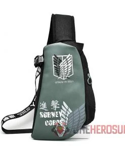 OneHeroSuits Attack On Titan Fanny Pack Survey Corps Creative Crossbody Bag Accessories