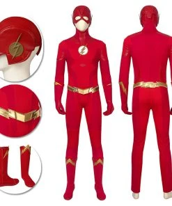 OneHeroSuits Barry Allen Cosplay Costumes The Flash Cosplay Suit