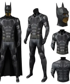 OneHeroSuits Batman Cosplay Costume Justice League 3D Printed Jumpsuits With Cloak