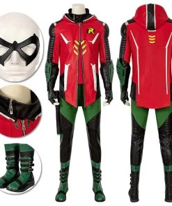 Batman Cosplay Costumes Gotham Knights Robin OneHeroSuits