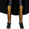 OneHeroSuits Costumes Black Adam Cosplay Boots Black Leather Shoes