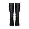 OneHeroSuits Costumes Black Canary Cosplay Boots Top Level Leather Shoes