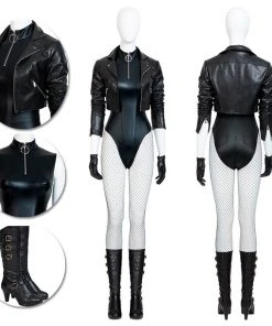 OneHeroSuits Black Canary Cosplay Costumes Top Level Leather Suits