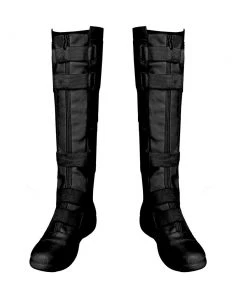 OneHeroSuits Costumes Black Widow Cosplay Boots Natasha Romanoff Black Cosplay Shoes