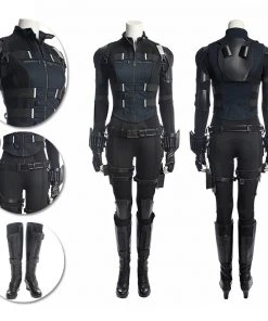 OneHeroSuits Black Widow Cosplay Costumes Classic Avengers Natasha Black Suits