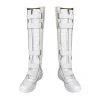 OneHeroSuits Black Widow White Cosplay Shoes Natasha Romanoff Cosplay Boots