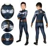 OneHeroSuits Captain America Suits For Kids Detail Printed Cosplay Costume For Halloween