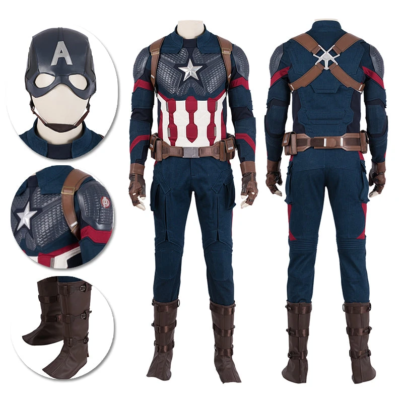 OneHeroSuits Captain America Cosplay Costumes Endgame Movie Level Suits