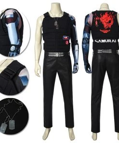 OneHeroSuits Cyberpunk 2077 Cosplay Costumes Johnny Silverhand Cosplay Suit