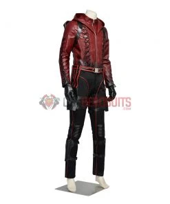 OneHeroSuits Red Arrow Cosplay Costume Roy Harper Leather Cosplay Hoodie Movie Level