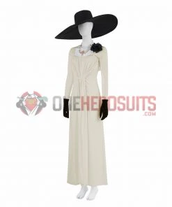 Resident Evil Village Cosplay Costume Lady Dimitrescu OneHeroSuits Costumes